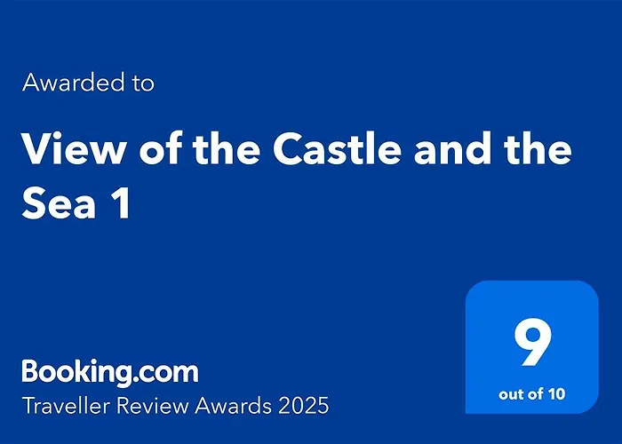 View Of The Castle And The Sea 1 *